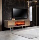 Alfamo Tv Tisch Bronze Spiegel